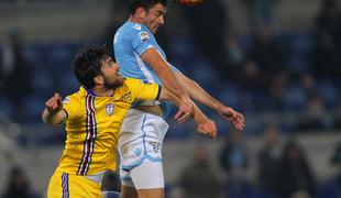 Lazio in Sampdoria sta se razšla prijateljsko, z 1:1