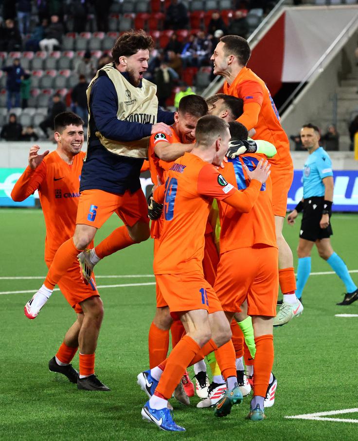 Celjani so se 13. marca 2025 podpisali pod zgodovinski uspeh. | Foto: Reuters