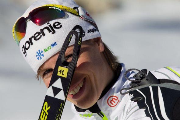Fabjanova in Višnarjeva pogledujeta proti dolini Fiemme