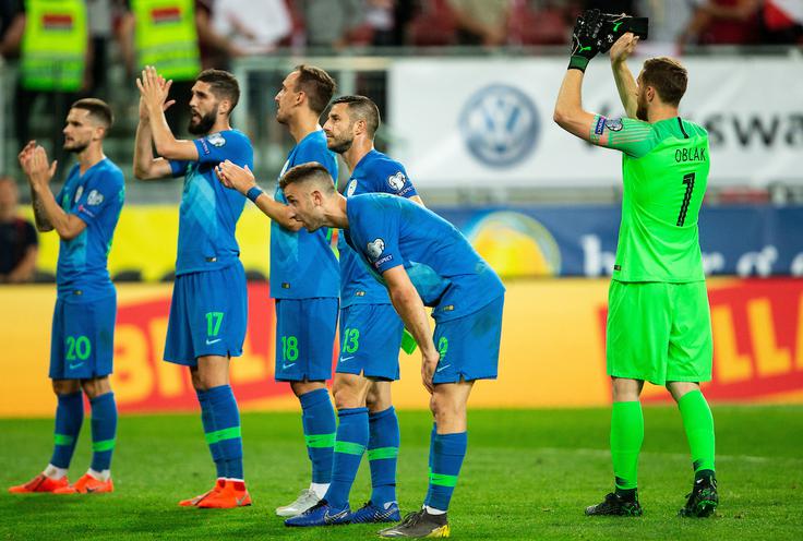 Slovenska reprezentanca bo podobno kot Latvija v ponedeljek lovila prvo zmago v kvalifikacijah za EP 2020. | Foto: Vid Ponikvar