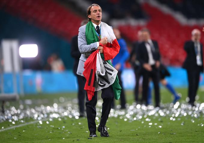 Če bi se uresničila napoved Roberta Mancinija, bi bila Italija zmožna vrhunskih predstav tudi na SP 2022. | Foto: Reuters