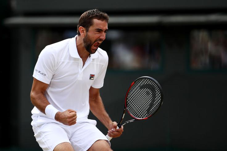 Zmaga v Wimbledonu bi Marinu Čiliću pomenila največ do zdaj. | Foto: Guliverimage/Getty Images
