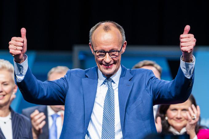 Friedrich Merz bo novi nemški kancler, ni pa še jasno, s kakšno koalicijo bo vladal. | Foto: Guliverimage