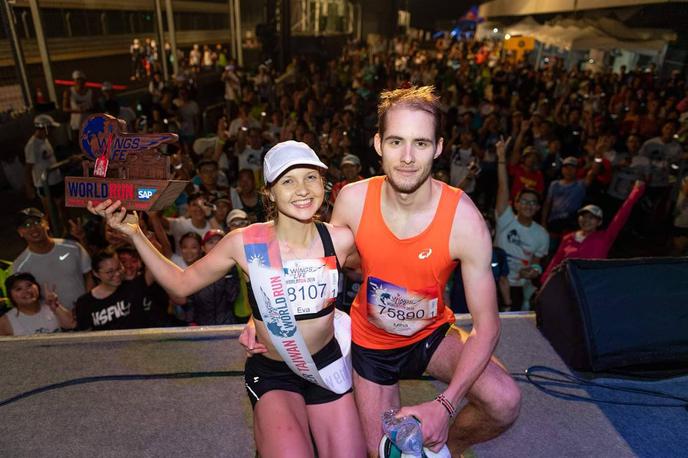 Eva Zorman | Globalni tek Wings For Life World Run je tudi tokrat nosil močan slovenski pečat. Eva Zorman, študentka medicine iz Slovenj Gradca, je po zmagi v Sloveniji in lani v Braziliji, letos zmagala še v Tajvanu.  | Foto osebni arhiv