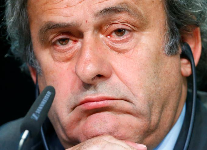 Michel Platini je v intervjuju popljuval nekdanjega sodelavca in ga označil za nekredibilnega. | Foto: Reuters