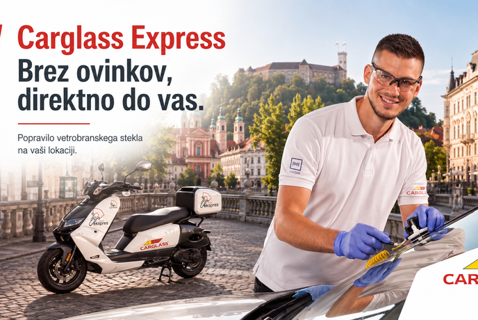 Serviser se do vašega avtomobila pripelje kar z električnim skuterjem