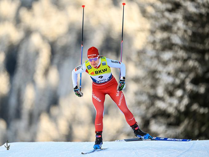 Nadine Fähndrich je slavila v šprintu. | Foto: Guliverimage/Vladimir Fedorenko