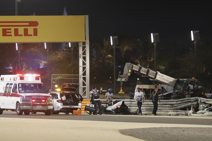 Romain Grosjean nesreča | Vodstvo F1 je po nesreči Romaina Grosjeana zaostrilo varnost. | Foto Reuters
