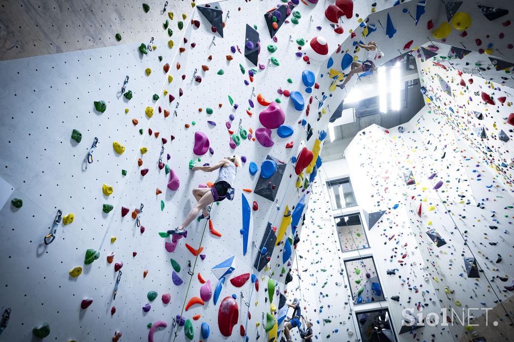 Janja Garnbret Plezalni center Slovenska Bistrica