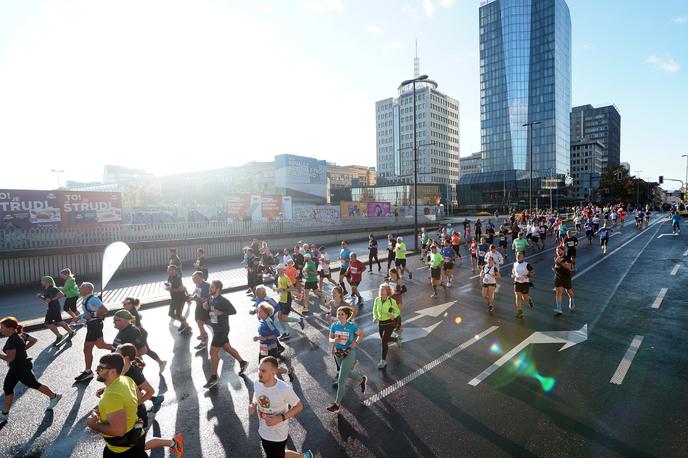 Ljubljanski maraton 2023 | Nekoliko spremenjena je le trasa desetkilometrskega teka. | Foto www.alesfevzer.com