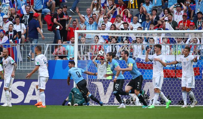Urugvajci so zlahka napredovali v osmino finala. | Foto: Reuters