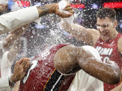 Rekordni dosežek Bama Adebaya, ki je presenetil ligo NBA