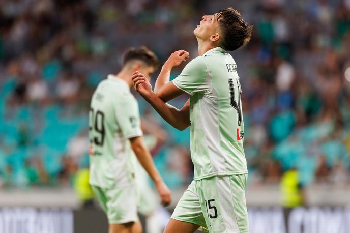 konferenčna liga NK Olimpija Mateo Ačimović | Olimpijo čaka obračun z Aluminijem. | Foto Grega Valančič