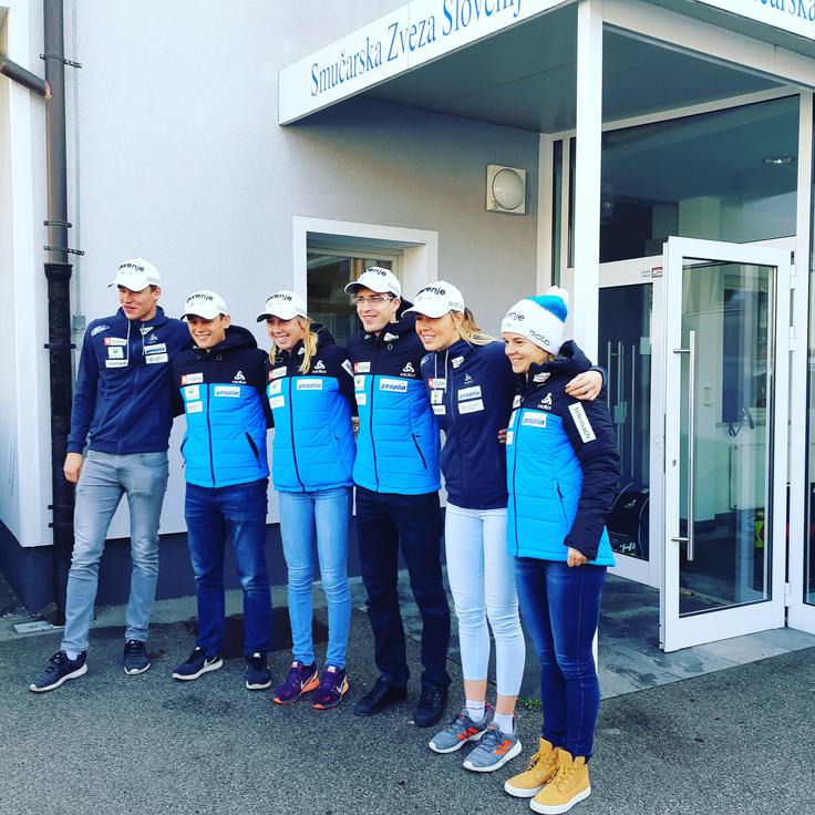 Del slovenske reprezentance v teku na smučeh | Foto: Sportal