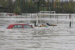 Foto in video: Drava, Sava in Soča z rekordnimi pretoki 