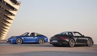 Porsche 911 targa – vrnitev klasike v velikem slogu