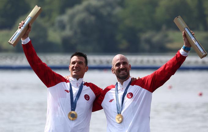 Martin in Valent Sinković sta ubranila olimpijski naslov iz Tokia. | Foto: Reuters