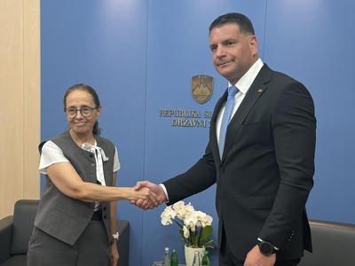 Zoran Stevanović sprejel izraelsko veleposlanico