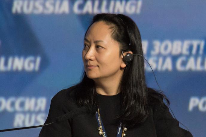 Meng Wanzho | Kitajska se je ostro odzvala na aretacijo finančne direktorice Huaweia Meng Vanžo, ki so jo v soboto prijeli v Kanadi. | Foto Reuters