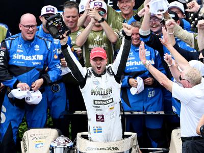 Rosenqvist zmagovalec slovite dirke 500 milj Indianapolisa