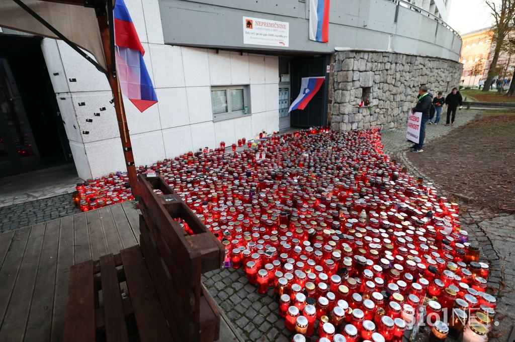 Protestni shod Novo mesto