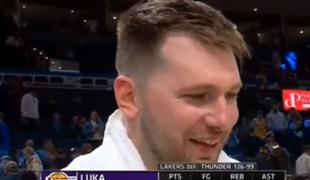 Luka Dončić si je privoščil šaljivo opazko, ki še kako odmeva v Španiji