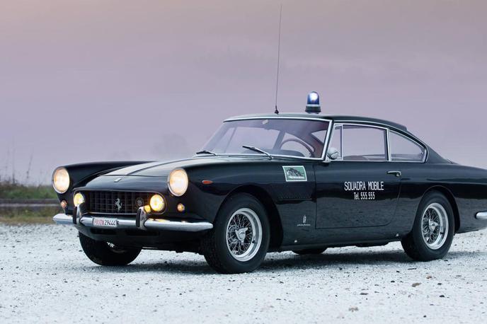 Ferrari 250 GTE policijski avto | Ferrari je izdelal dva policijska 250 GTE. Enega so uničili po le nekaj tednih, zato je ta edini na svetu. | Foto Girardo