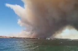 V Dalmaciji kot v peklu: "Zagorelo 20 hiš, evakuirajo prebivalce, poškodovanih več gasilcev" #video
