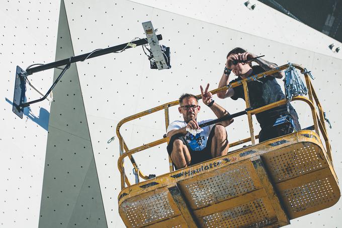 Luka Fonda je idejni oče plezalnega centra Koper Plus Climbing in trener.  | Foto: Grega Valančič/Sportida