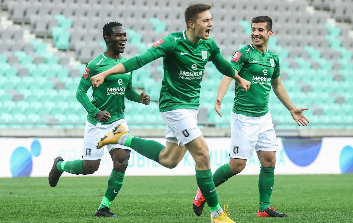 NK Olimpija : NK Koper, prva liga, april 2021, Enrik Ostrc | Enrik Ostrc je pred štirimi leti zablestel v dresu Olimpije. | Foto Vid Ponikvar/Sportida
