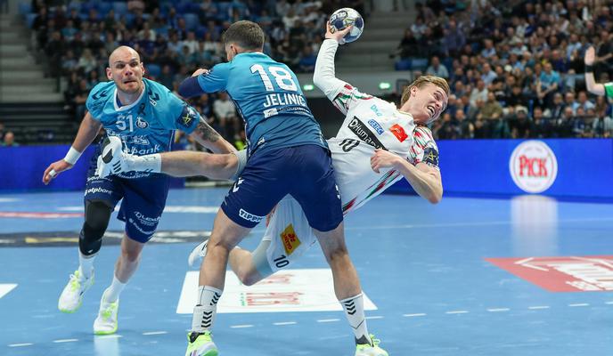 Mačkovšek zabijal, a Magdeburg na prvi tekmi premočan tekmec