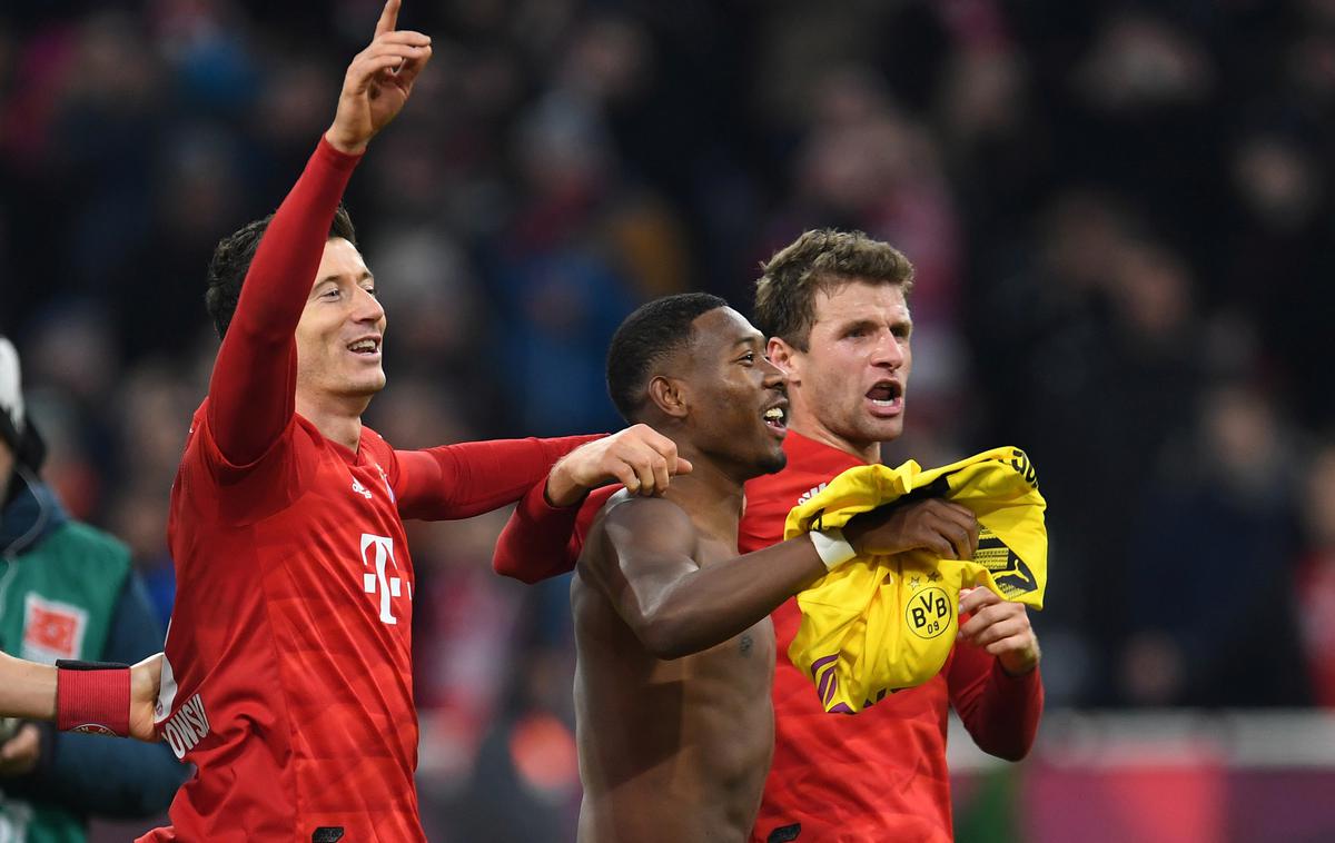 Bayern München | Bayern je na derbiju nemškega nogometa s 4:0 premagal Borussio Dortmund. | Foto Reuters