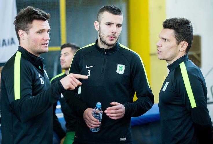 Đorđe Crnomarković je zabil tako v lastno, kot sežansko mrežo. | Foto: Vid Ponikvar