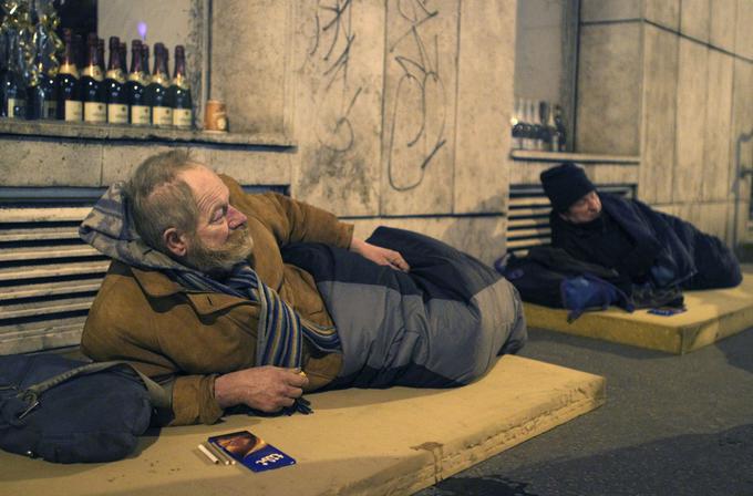 Madžarska brezdomci | Foto: Reuters
