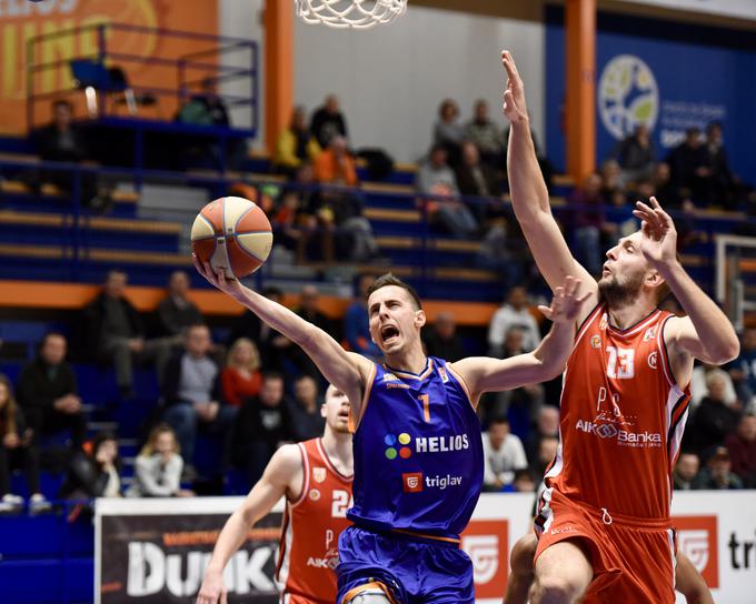 Domžalčani so gostili vodilni Borac in mu priznali premoč. | Foto: Helios Suns/Gašper Papež