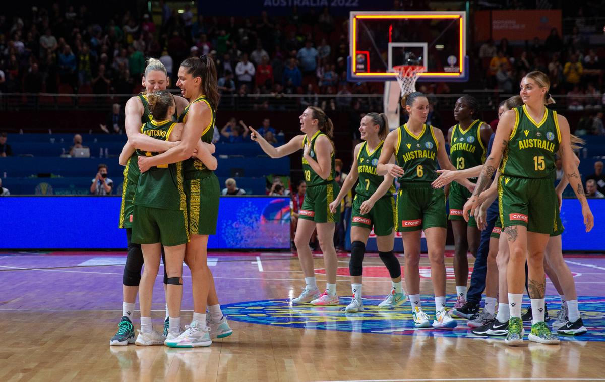 Avstralija košarka | Avstralke so v četrtfinalu ugnale Belgijke. | Foto Guliverimage