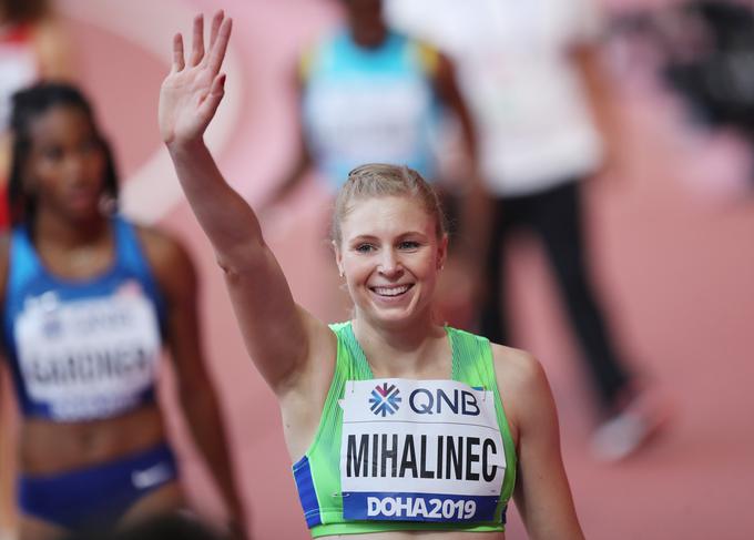 Maja Mihalinec je za las zgrešila nastop v nedeljskem polfinalu. | Foto: Reuters
