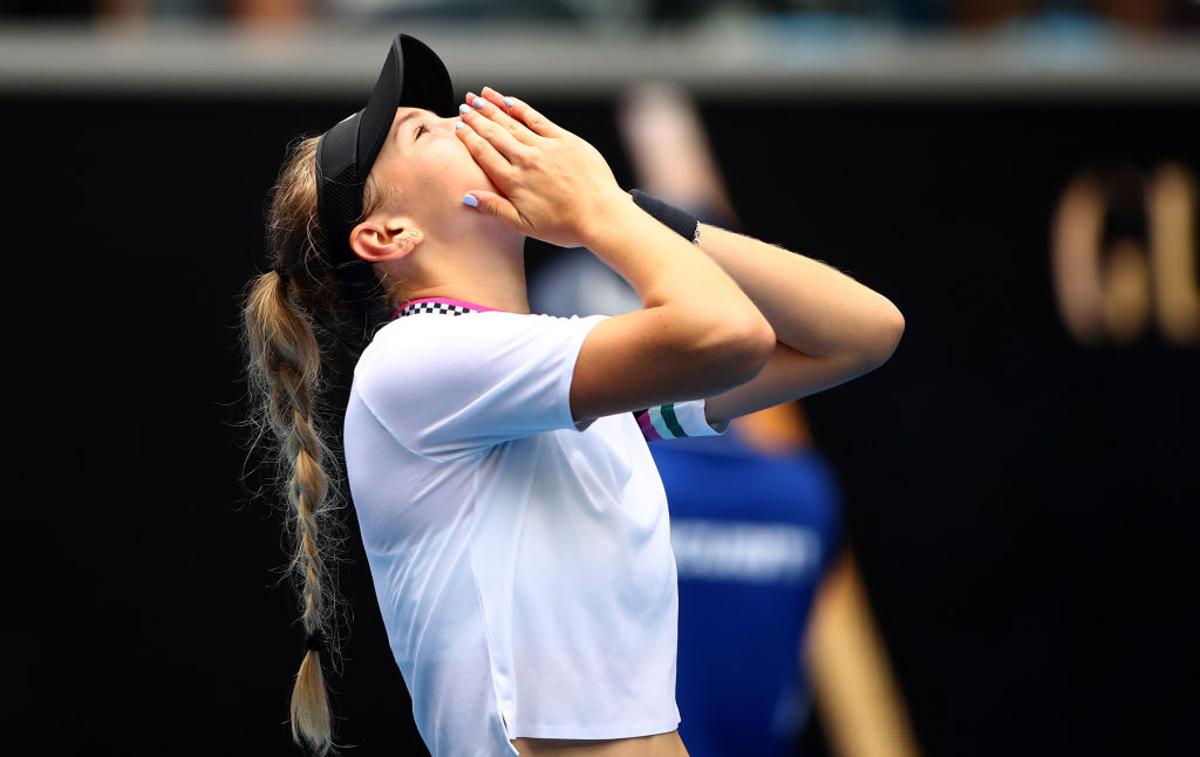 Amanda Anisimova | Amanda Anisimova se je prvič prebila v četrtfinale katerega od velikih turnirjev. | Foto Gulliver/Getty Images