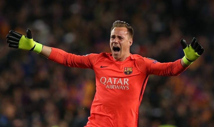 Nemec Marc Andre Ter Stegen v tej sezoni brani v izjemni formi. | Foto: Reuters