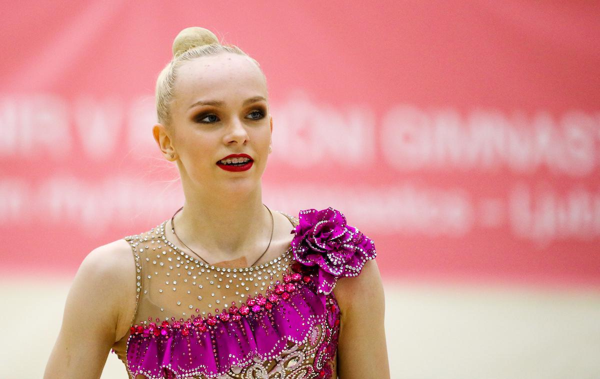 Aleksandra Podgoršek | Aleksandra Podgoršek je slovenska prvakinja v ritmični gimnastiki. | Foto Matic Klanšek Velej/Sportida