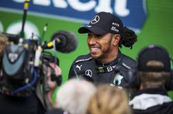 Hamiltonu najboljši startni položaj za sobotno sprintersko dirko
