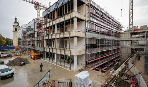 Gradnja kampusa medicinske fakultete v zaključni fazi #foto