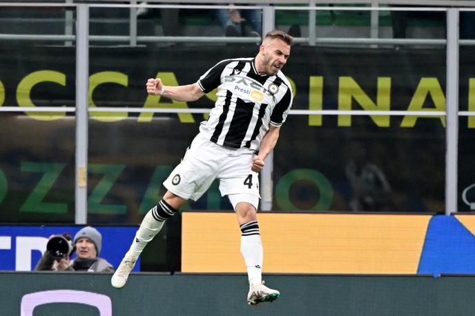 Sandi Lovrić Udinese | Sandi Lovrić je zadel za Udinese, a kljub temu je klub iz Vidma ostal praznih rok. | Foto Reuters