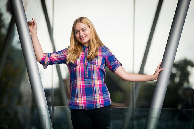 Laura Unuk bo šolanje nadaljevala na Fakulteti za kemijo v Ljubljani.  | Foto: Vid Ponikvar