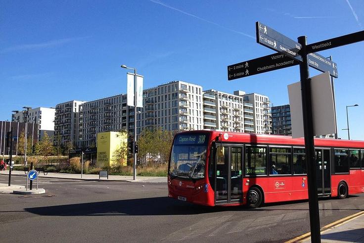 Olimpijsko vas v Londonu so preoblikovali v stanovanjsko sosesko. | Foto: 