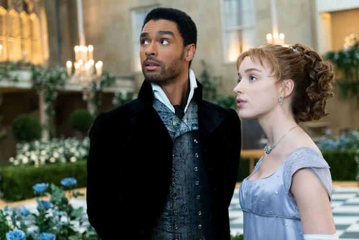 S Phoebe Dynevor, ki v seriji Bridgerton igra glavno junakinjo. | Foto: IMDb/Netflix