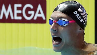 Caeleb Dressel ne bo branil olimpijskega naslova na 100 metrov prosto