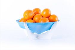 Trampolin ali skleda za sadje?