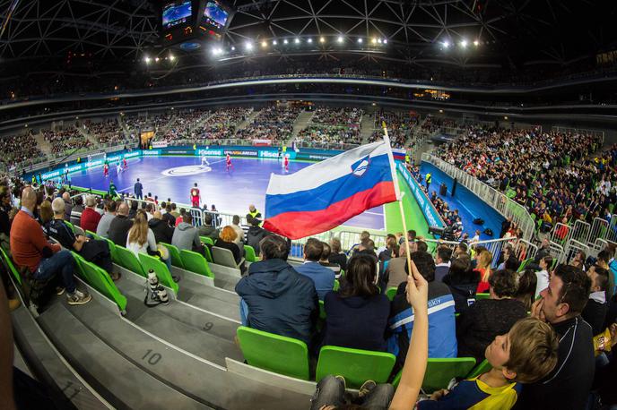 Futsal Slovenija Srbija Puškar | Slovenija je gostila zadnje Euro v futsalu in izpadla v četrtfinalu. | Foto Žiga Zupan/Sportida
