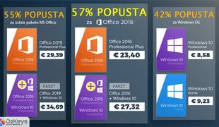 Poletna razprodaja: Windows 10 že za 8,58 evra